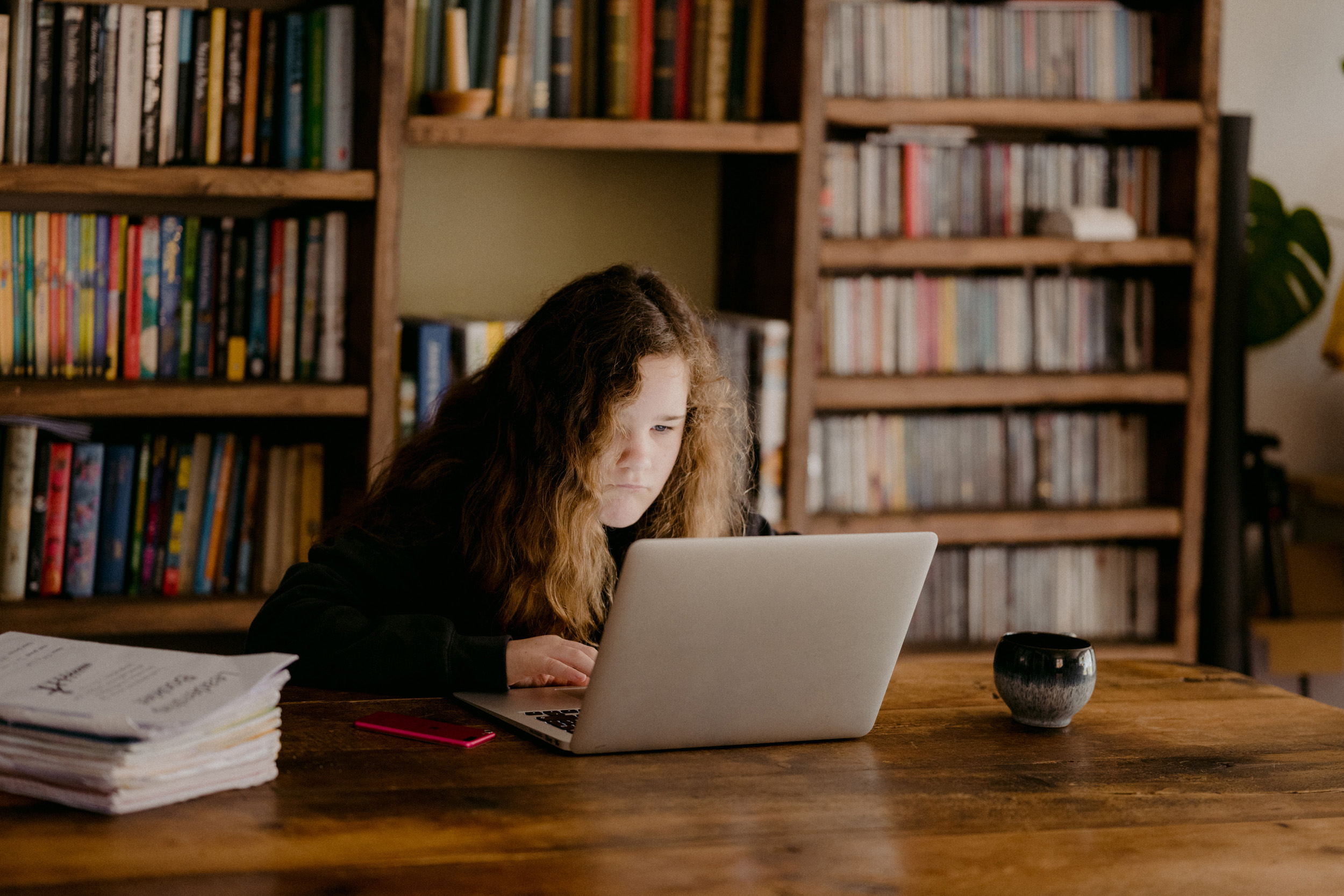 Both students and educators have felt the impact of the switch from in-person to virtual learning at the onset of the COVID-19 pandemic. Public domain image.
