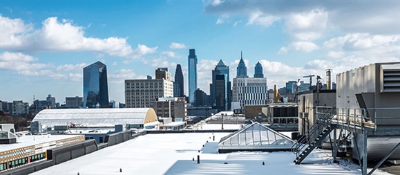 Philadelphia downtown viewed from SIAM HQ.
