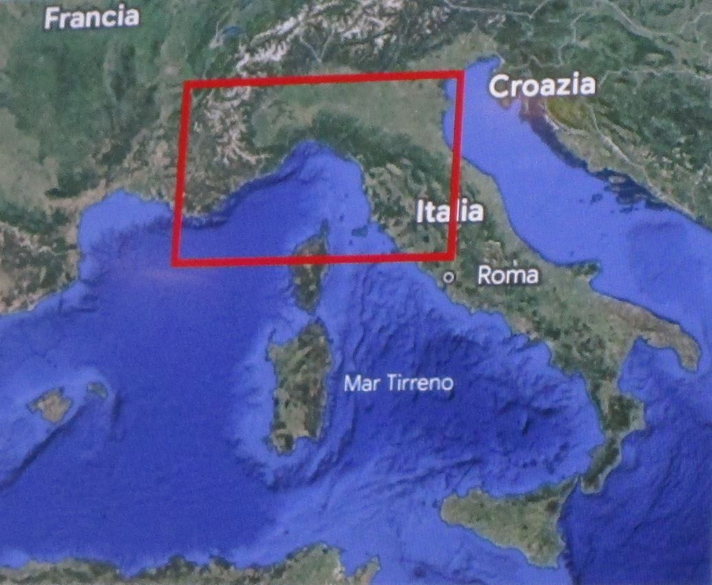 <strong>Figure 1.</strong> The Liguria region of Italy is located on the northwest Mediterranean Sea. Figure courtesy of Sabrina Guastavino.