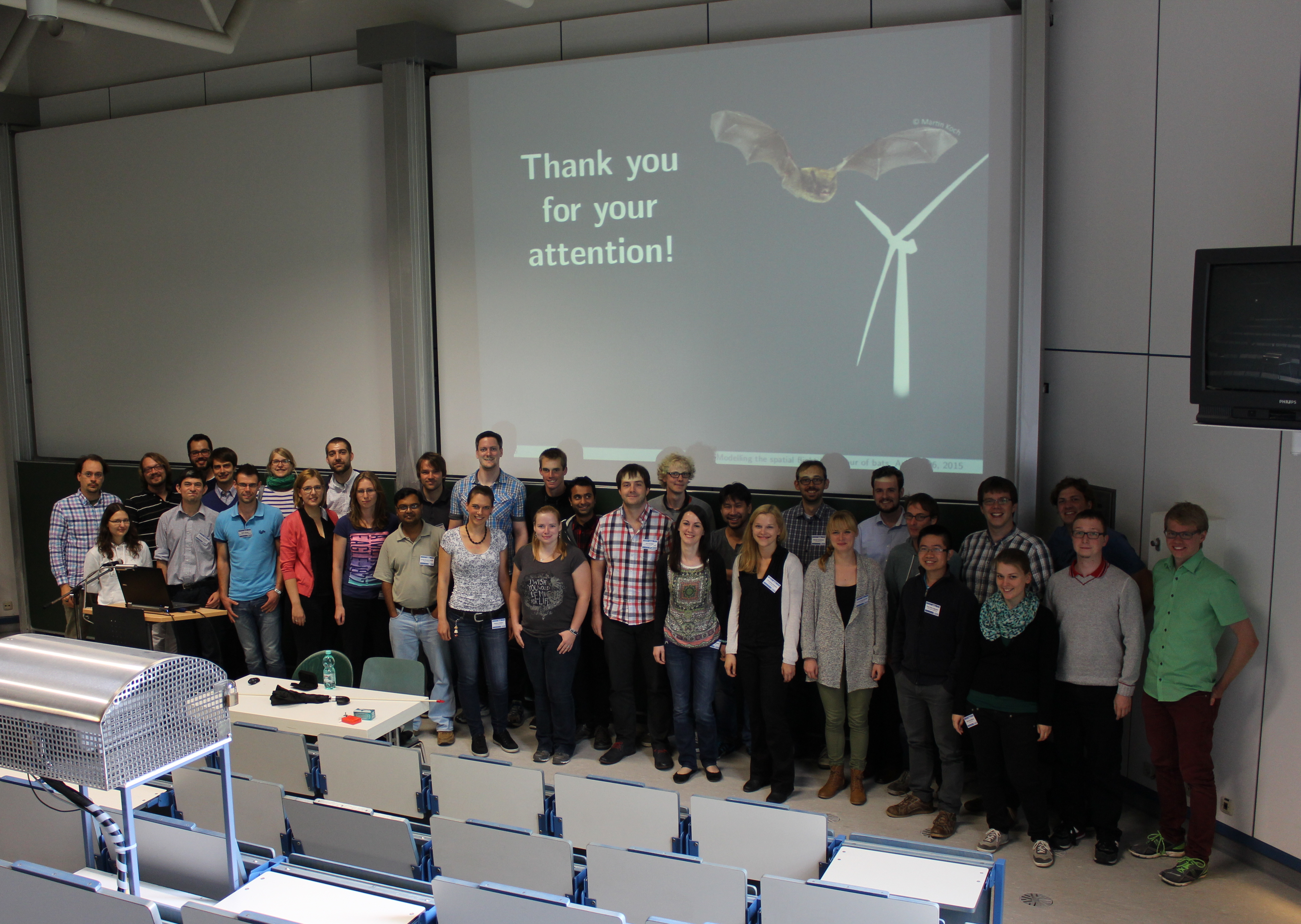 Students attend the fourth symposium of German SIAM Student Chapters.