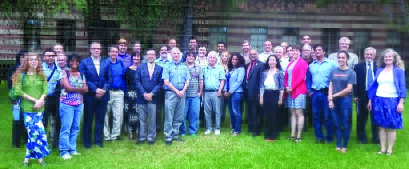 Attendees gather at the NSF-IPAM Mathematical Sciences Internship Workshop.