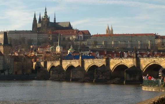 Charles Bridge, taken while at a conference in Prague.
