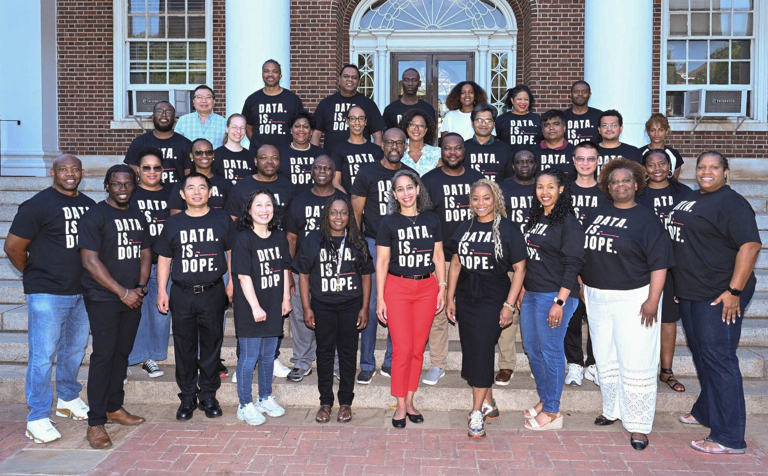 Participants of the U.S. National Science Foundation National Data Science Alliance gather for a meeting at Clark Atlanta University. Photo courtesy of Curtis McDowell.