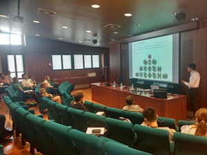 The event featured talks from members of each student chapter.