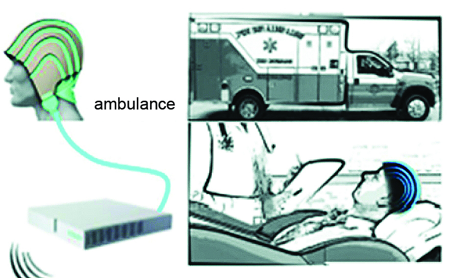 <strong>Figure 1.</strong> Principle of microwave imaging. Image courtesy of EMTensor.