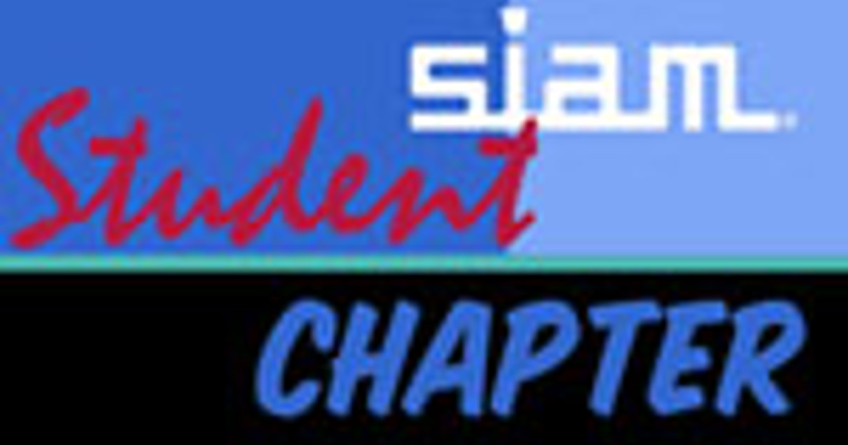 SIAM Welcomes its Newest Student Chapters | SIAM