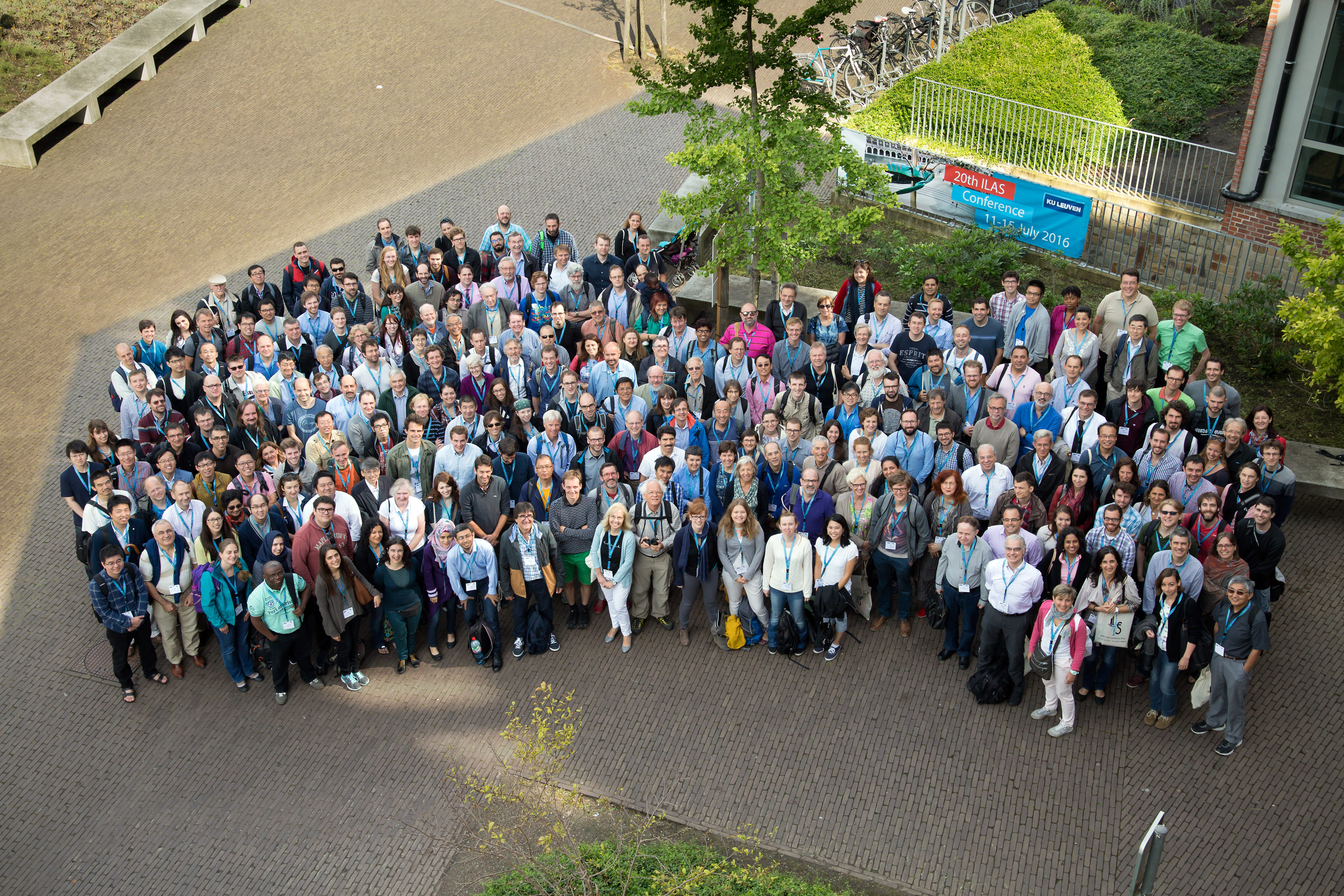 Attendees at the 20th Conference of the International Linear Algebra Society (ILAS) held in Leuven, Belgium in July.