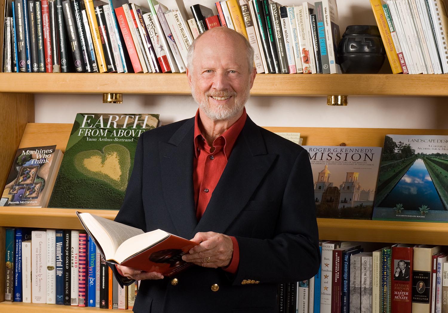 Joseph F. Traub. Photo credit: Columbia University, Computer Science Department.