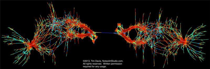 “Metastaseis” visualization. Image credit: Tim Davis, NotesArt Studio