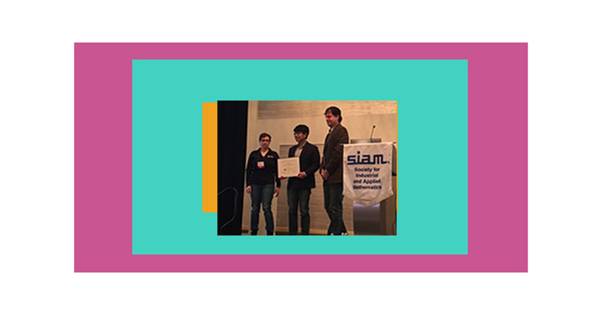Lin Lin of UC Berkeley Receives the 2017 SIAG/CSE Early Career Prize | SIAM