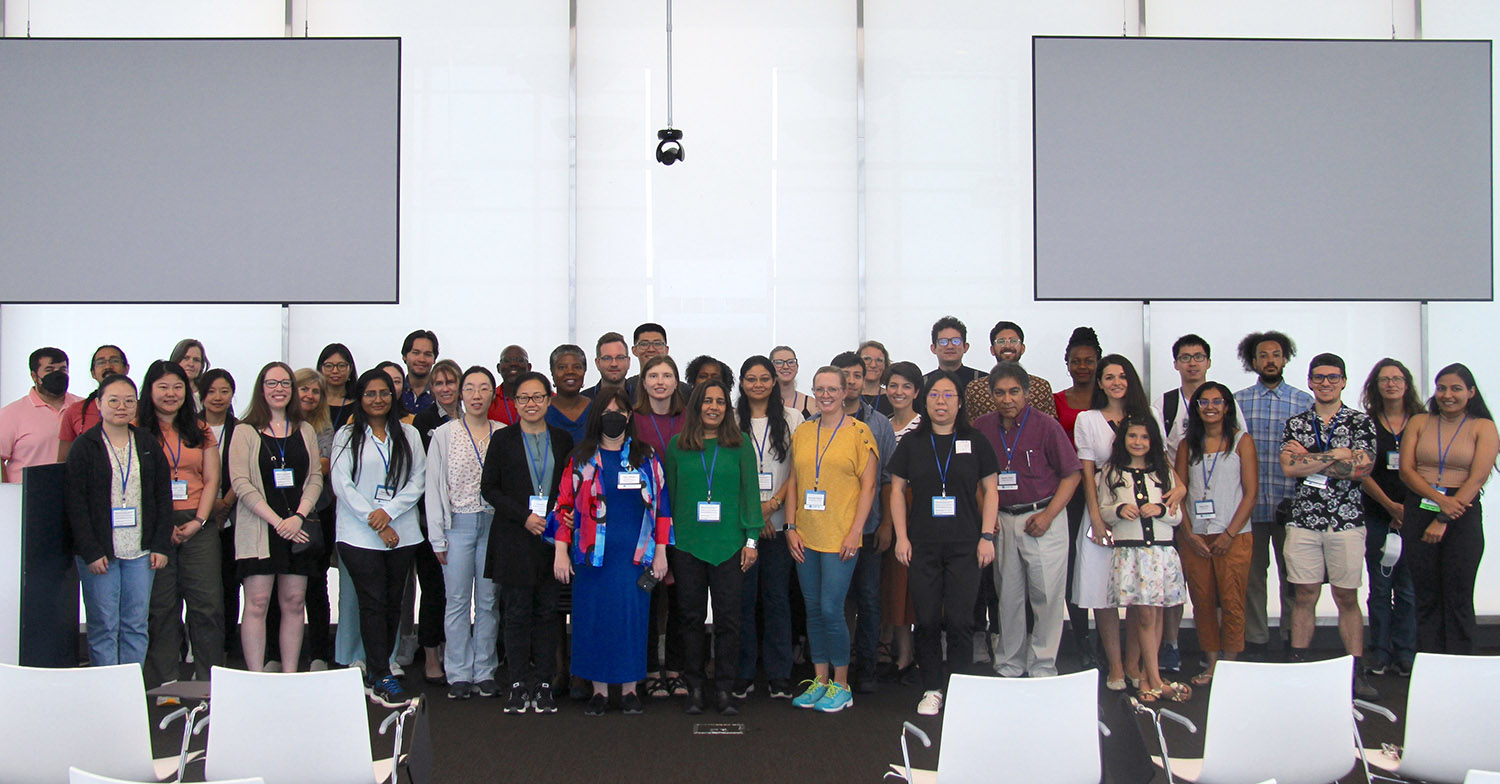 Junior and mid-career researchers gathered at the Institute for Computational and Experimental Research in Mathematics (ICERM) last summer to attend the ICERM-SIAM workshop on “Empowering a Diverse Computational Mathematics Research Community.” Though a number of engaging activities, the workshop aimed to advance broad participation in computational mathematics. Photo courtesy of ICERM.