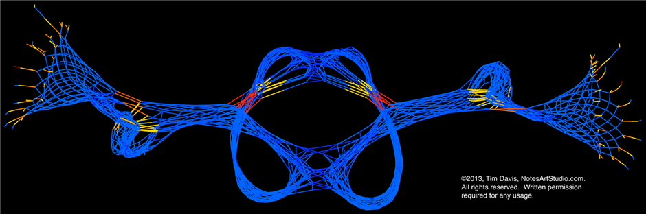 “Chime” visualization. Image credit: Tim Davis, NotesArt Studio